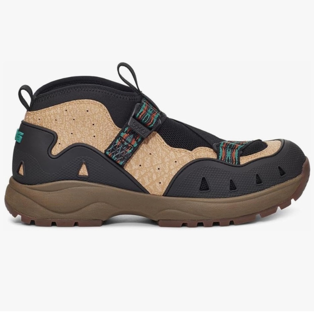 TEVA Revive ’94 Mid Black/Tan Sandal Hiking Shoes Size Men’s 9.5/ Women’s 11 NEW